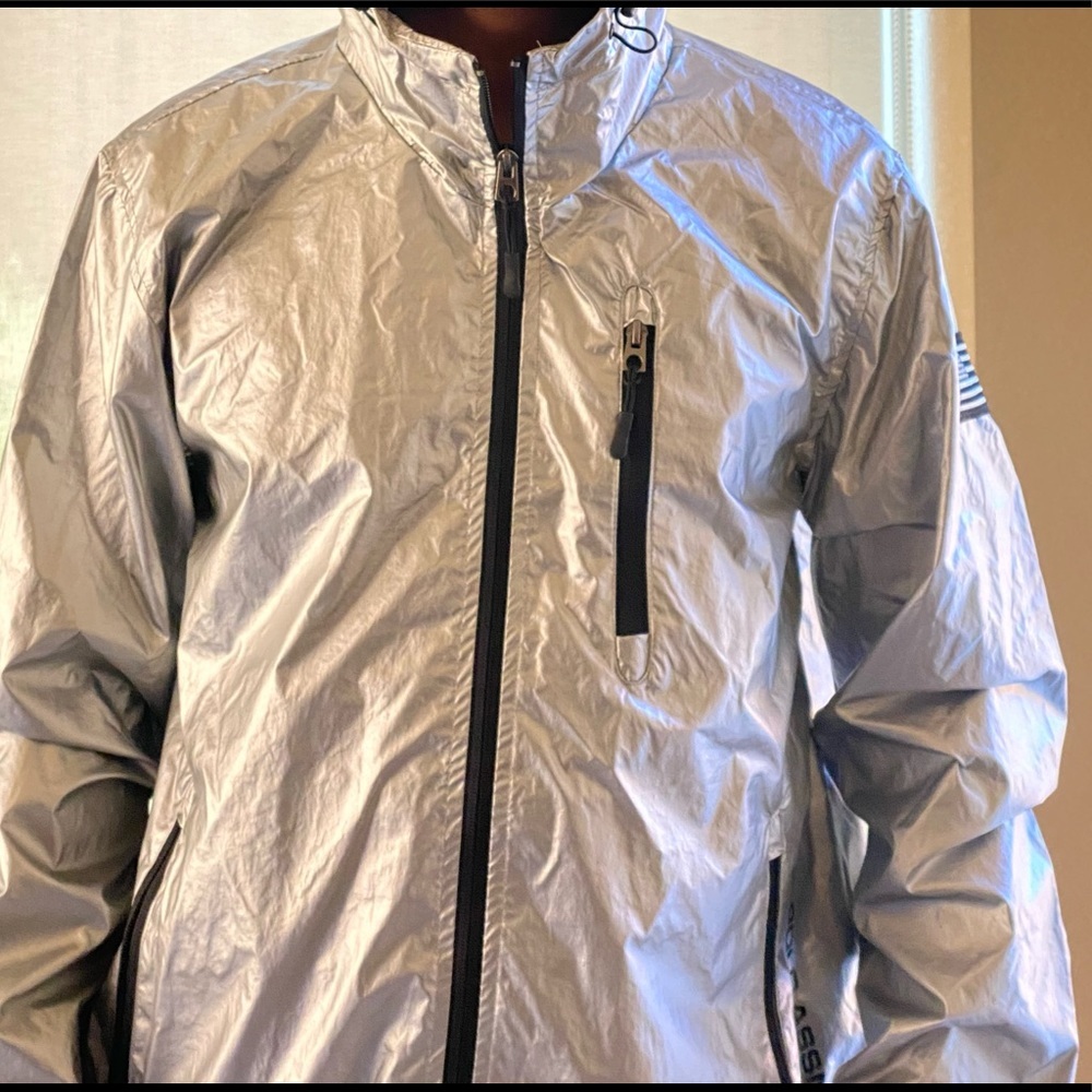 Brand new Silver Color US Polo Assn Jacket- Size Small
